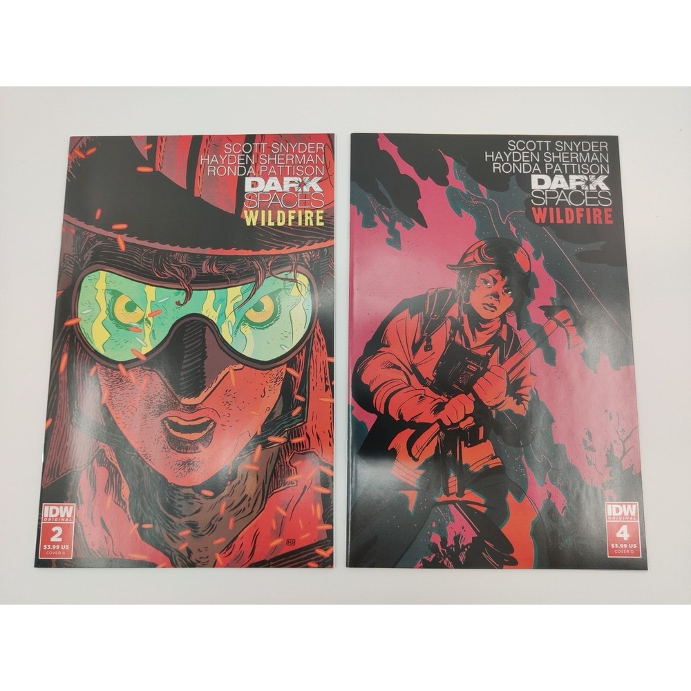 DARK SPACES WILDFIRE #2 5 Scott Snyder IDW 2022 VF+ OPTIONED